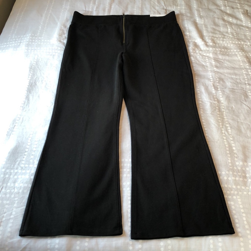 American Eagle Super Stretch High Rise Pull On Ankle Flare